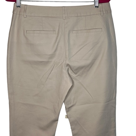 Chicos So Slimming Women’s Beige Cropped Pants Size 16 Cotton Spandex Blend - Picture 7 of 15